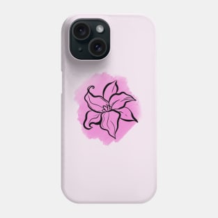 watercolour flower Phone Case