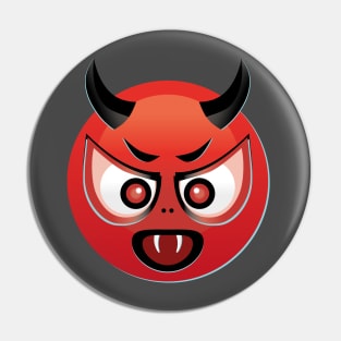 Devil Emoji Pin