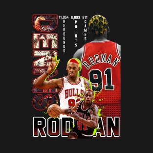 Rodman NBA Bootleg T-Shirt