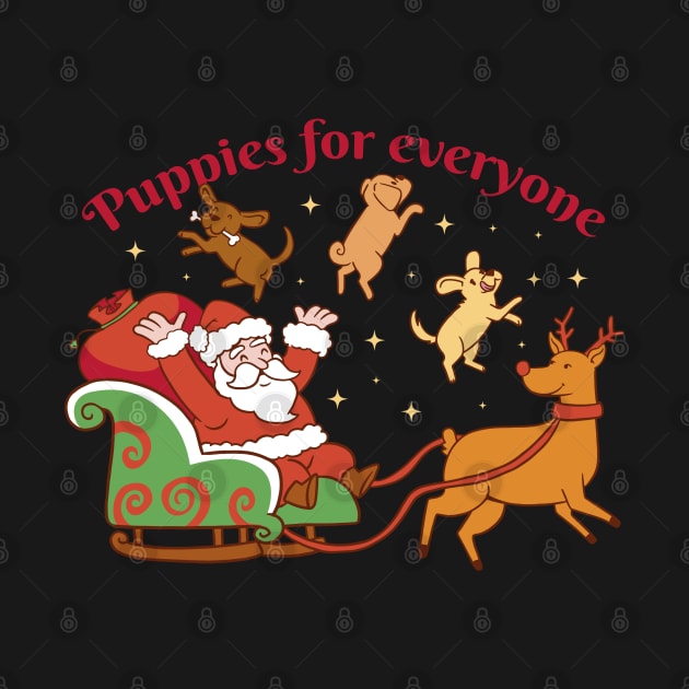 Santa's Sliding Puppies: Bringing Joy to Everyone this Christmas! by Life2LiveDesign