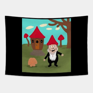 gnome groundhog Tapestry