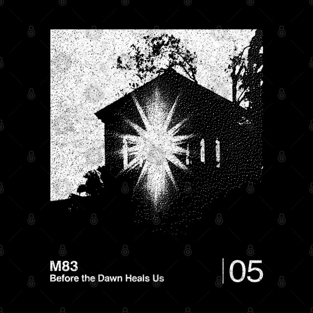 M83 / Minimalist Graphic Fan Artwork Design by saudade