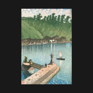 Mihogaseki in Izumo by Kawase Hasui T-Shirt