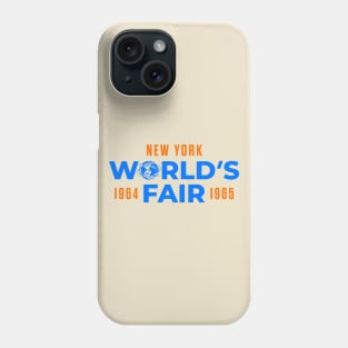 1964 1965 New York World's Fair Unisphere Letter Phone Case