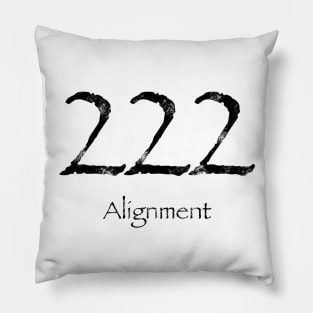 Angel Number 222-Alignment design Pillow