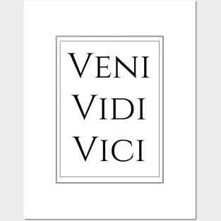 Veni Vidi Vici Art Board Print for Sale by ojasha