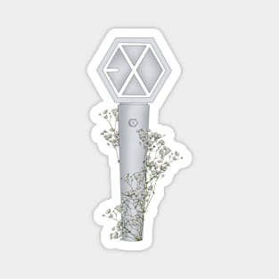 EXO Floral Lightstick kpop Magnet