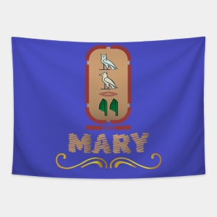 MARY-American names in hieroglyphic letters,  a Khartouch Tapestry