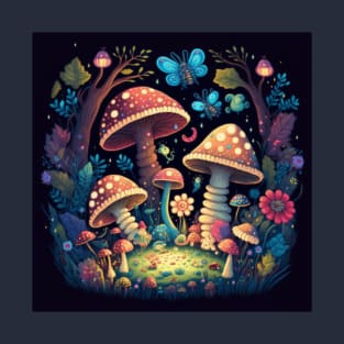 magic mushroom T-Shirt