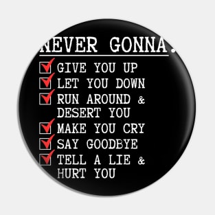 Rick-Astley Pin