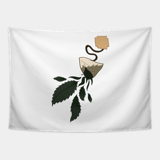 Tea Bag Tapestry by Runyadulin