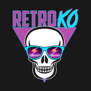 Retro KO Skull T-Shirt