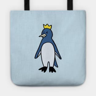 Emperor penguin cartoon Tote