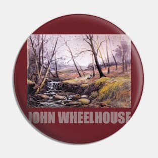 John Wheelhouse Watercolour Pin