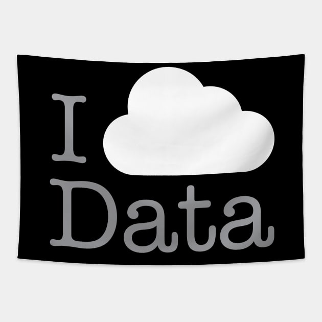 I Love big Data Tapestry by RussellTateDotCom