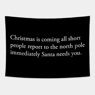 christmas funny quotes Tapestry