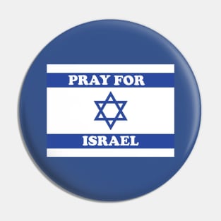 PRAY FOR ISRAEL Pin