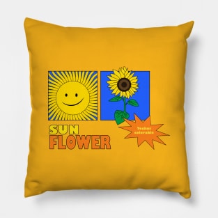 Sunflower Sunshine Pillow
