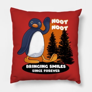 Cute Noot Noot Penguin Pillow