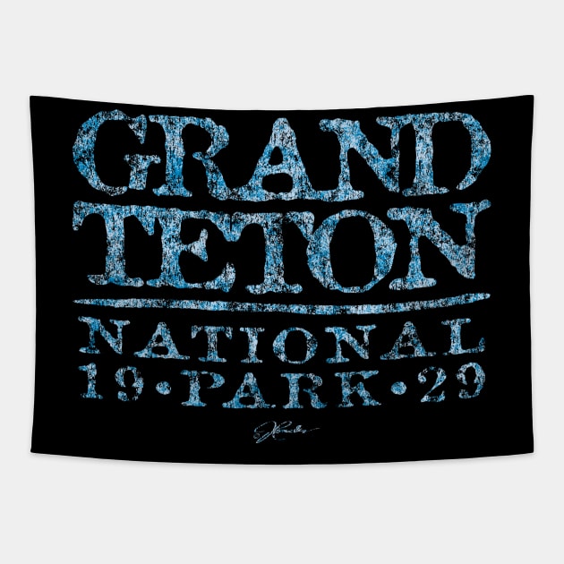Grand Teton National Park Tapestry by jcombs