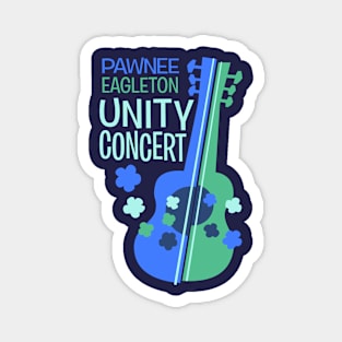 Parks and Rec - Pawnee Eagleton Unity Concert Magnet