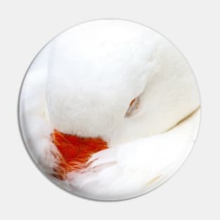 White Goose Pin