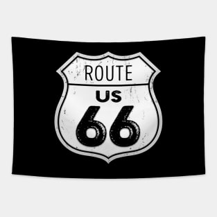 Route 66 Vintage Sign Tapestry