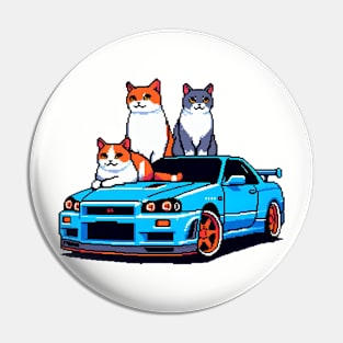 Gtr Skyline R34 Cat Pin