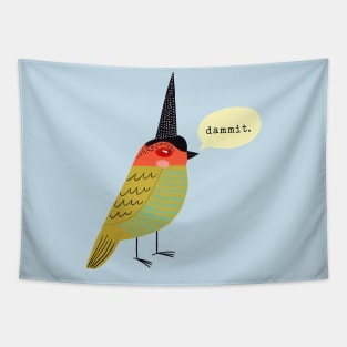 BWA- Dammit Bird Tapestry