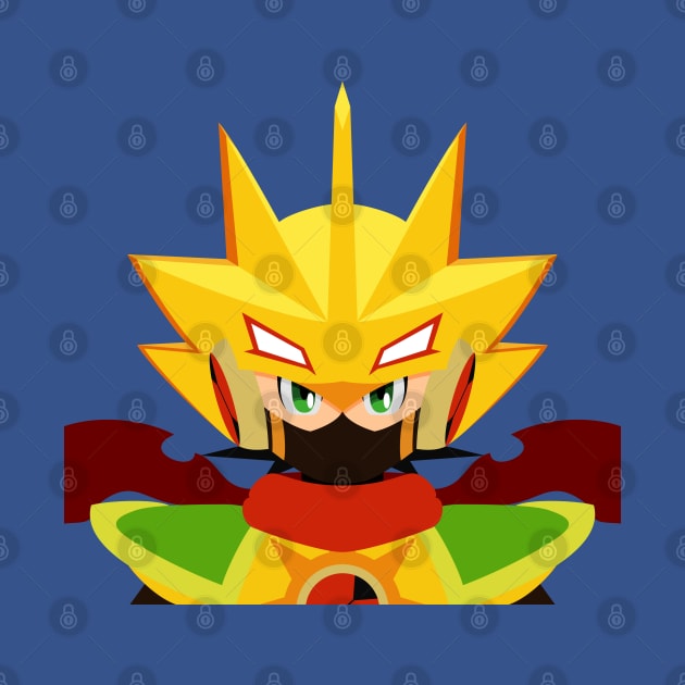 Sol Cross Mega Man by turpinator