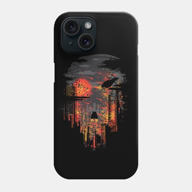 Evacuate Earth Phone Case by Daletheskater