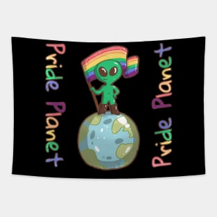 Pride Planet Tapestry