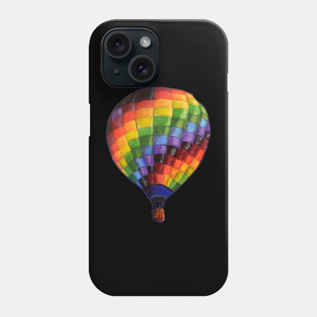 Hot Air Balloon Phone Case by PaintingsbyArlette