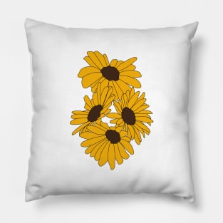 Yellow flowers, Daisy's Pillow