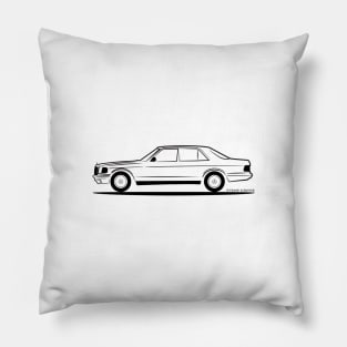 Mercedes 450 SE Sedan W116 Pillow