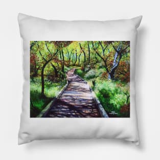 'AUTUMN ON THE GREENWAY' Pillow