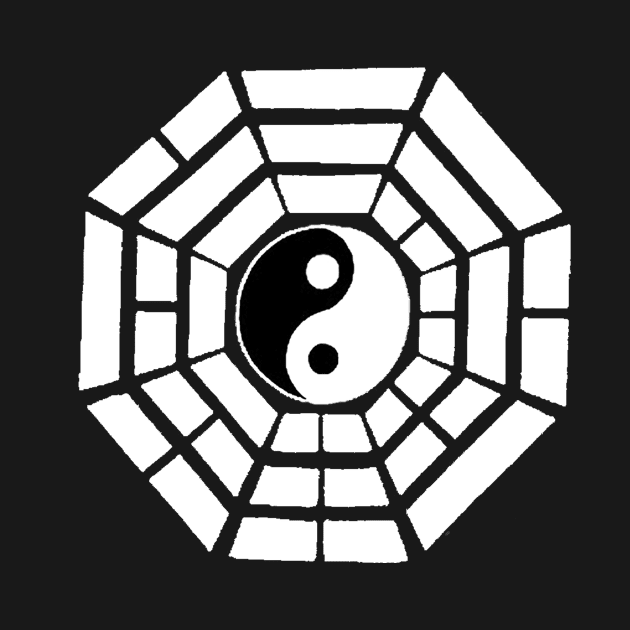 Pakua - Yin Yang and Eight Trigrams (White) by taichi37