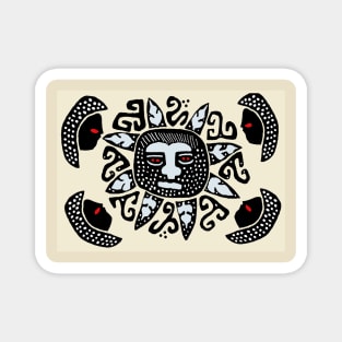 Kuna Indian Del Sol Magnet