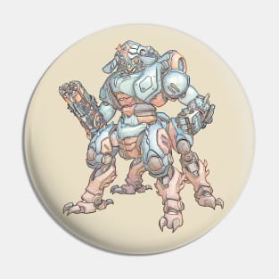 Overwatch Orisa Dynastinae Skin Faded Pin