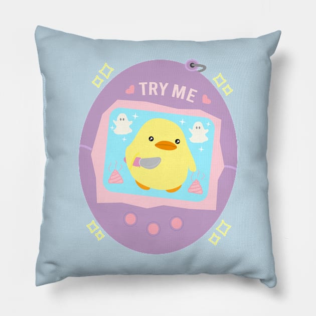 Try me Pillow by Brunaesmanhott0