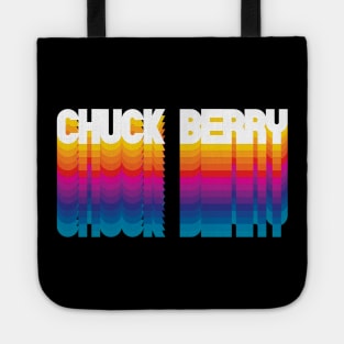 Retro Chuck Proud Personalized Name Gift Retro Rainbow Style Tote