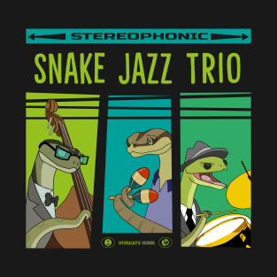 Snake Jazz vinyl T-Shirt