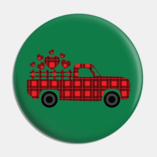 Valentines Truck Pin