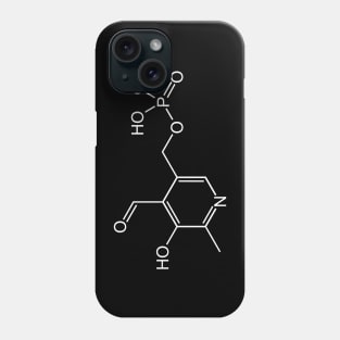 Vitamin B6 Pyridoxal Phosphate C8H10NO6P Phone Case