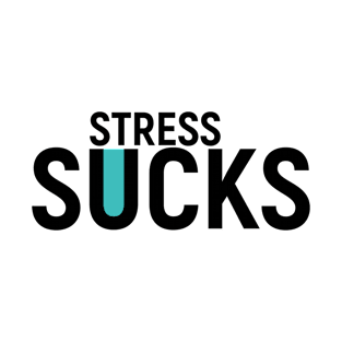 Stress Sucks. Present T-Shirt Mental Health T-Shirt