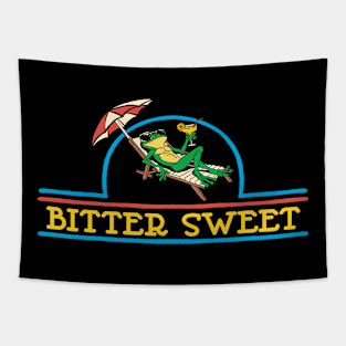Chill frog bitter sweet Tapestry