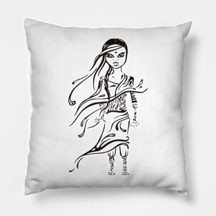 sharee girl Pillow