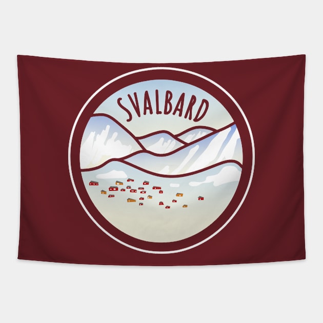 Svalbard Archipelago Tapestry by Wlaurence