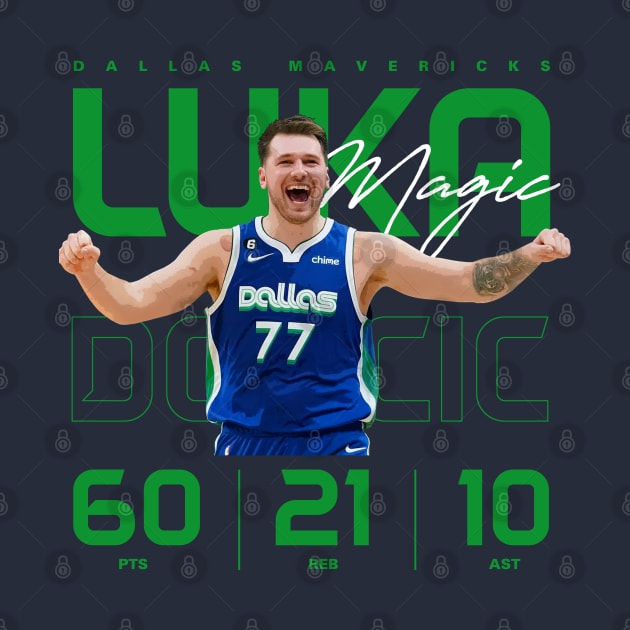 Luka Doncic 60 Point Triple Double by Juantamad