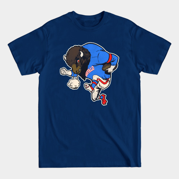 Discover Buffalo Reimagined Alternative Fighting Mascot - Buffalo - T-Shirt